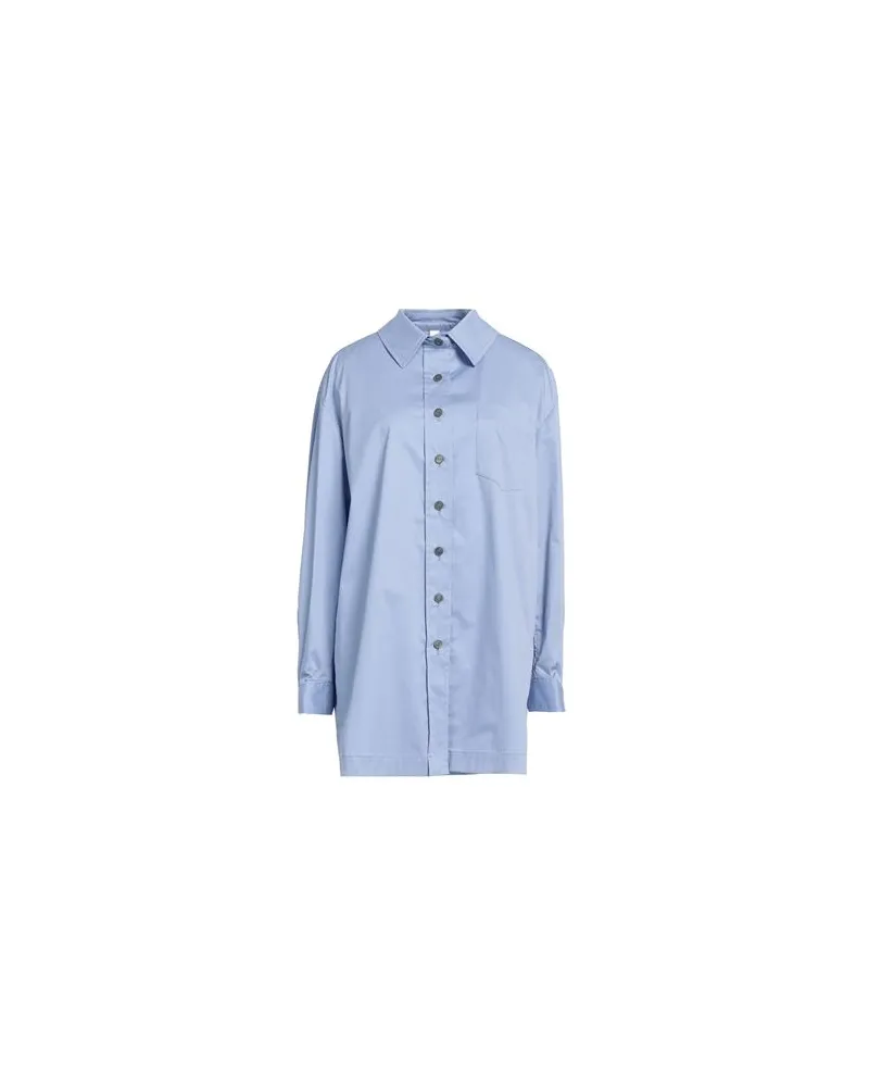 Hevò TOPS - Hemdenauf YOOX.COM Hellblau