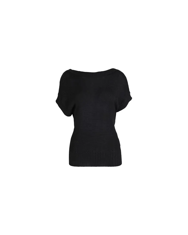 Luisa Spagnoli STRICKWAREN - Pulloverauf YOOX.COM Schwarz