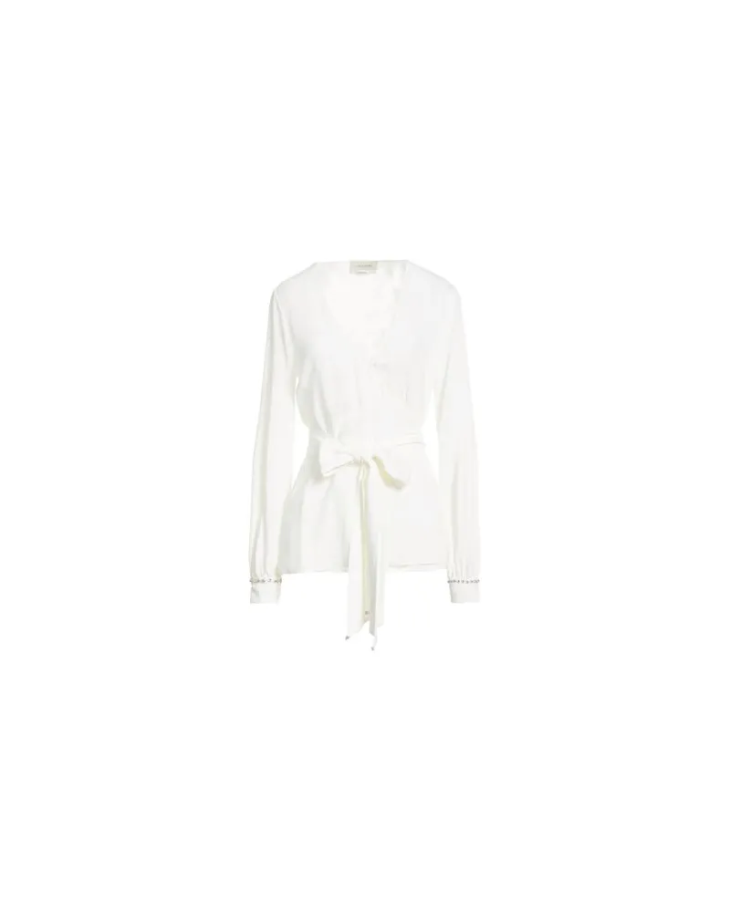 Anna Molinari TOPS - Topsauf YOOX.COM Weiß
