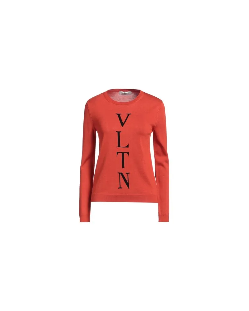Valentino Garavani STRICKWAREN - Pulloverauf YOOX.COM Rostrot