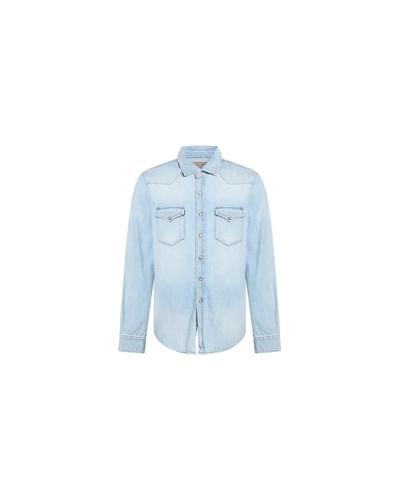 Messagerie TOPS - Jeanshemdenauf YOOX.COM Blau