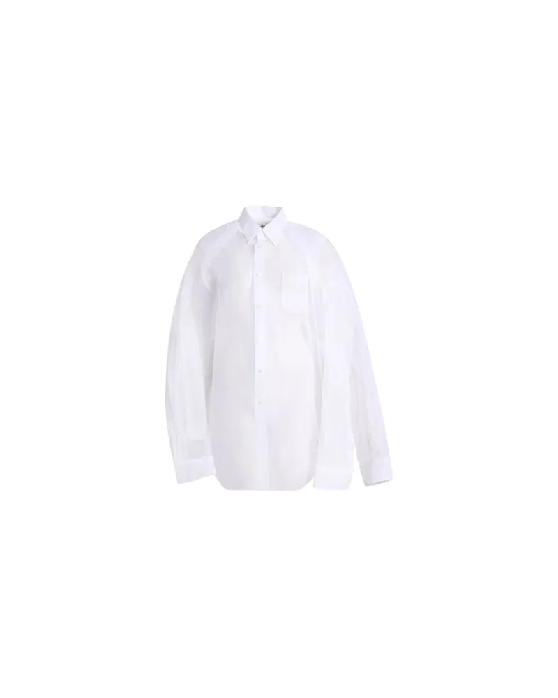 Comme des Garçons TOPS - Hemdenauf YOOX.COM Weiß