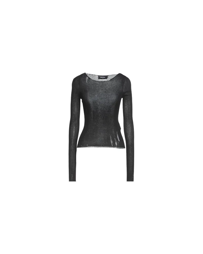 Dsquared2 STRICKWAREN - Pulloverauf YOOX.COM Schwarz