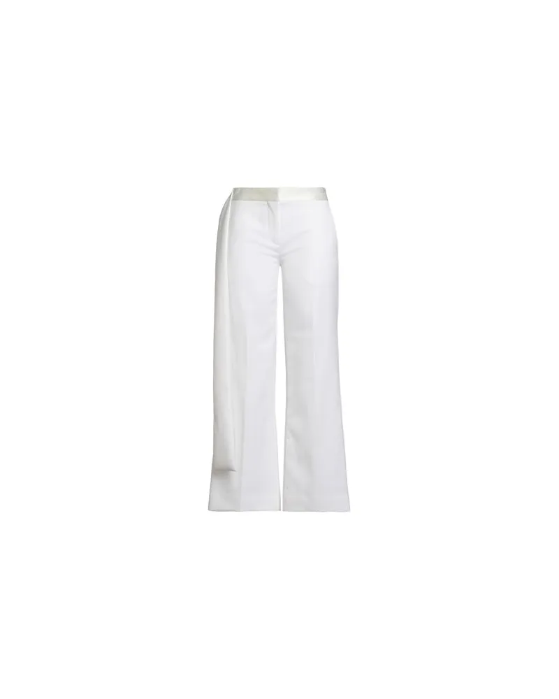 Victoria Beckham HOSEN & RÖCKE - Hosenauf YOOX.COM Weiß