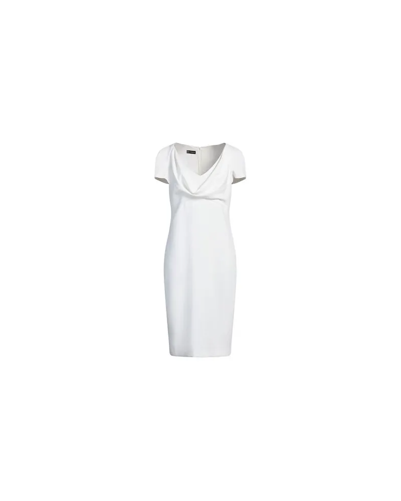 Emporio Armani KLEIDER - Midi-Kleiderauf YOOX.COM Elfenbein