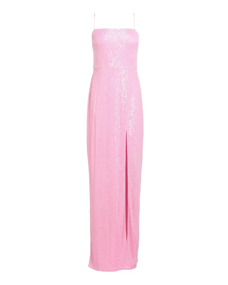 ROTATE Birger Christensen Maxi-Kleid Rosa