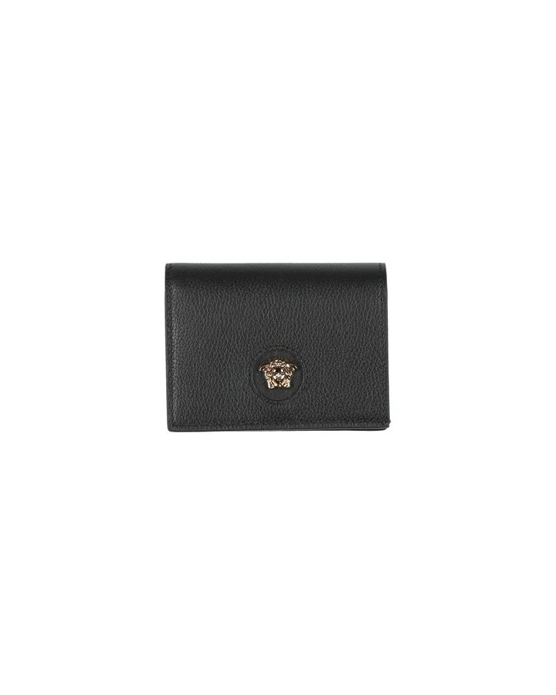 Versace Kleinlederwaren - Brieftaschenauf YOOX.COM Schwarz