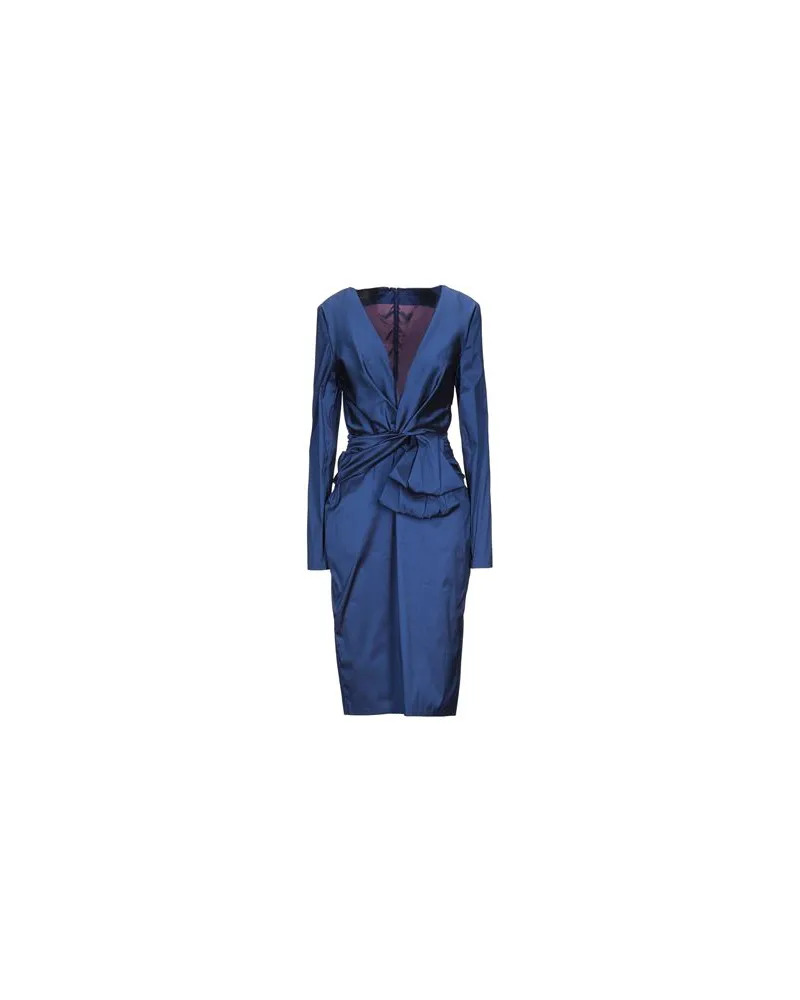Talbot Runhof KLEIDER - Midi-Kleiderauf YOOX.COM Blau