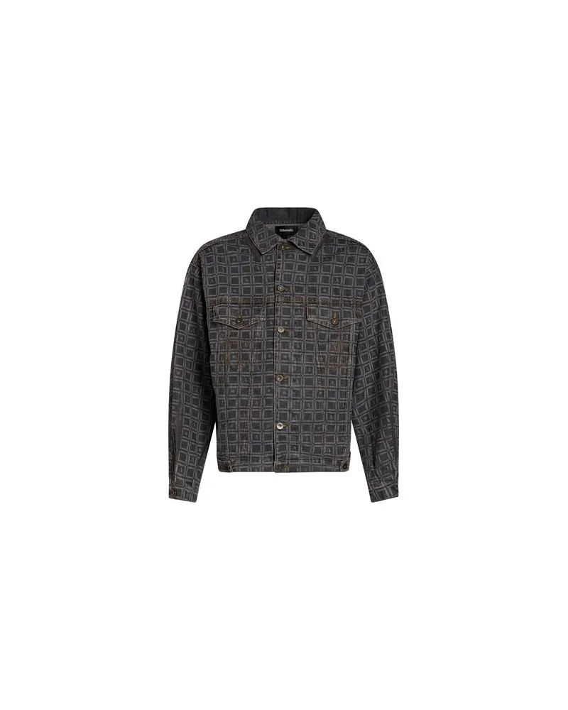 AHLUWALIA JACKEN & MÄNTEL - Jeansjacken/Mäntelauf YOOX.COM Braungrau
