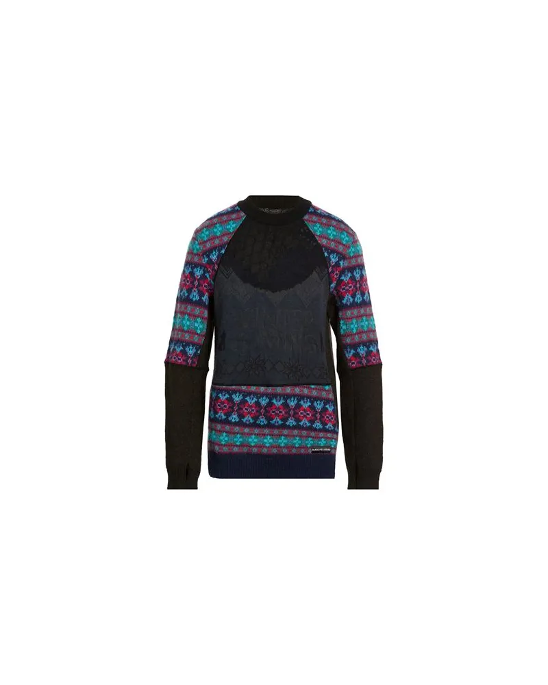 Marine Serre STRICKWAREN - Pulloverauf YOOX.COM Nachtblau