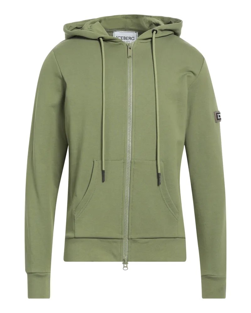 Iceberg Sweatshirt Militärgrün