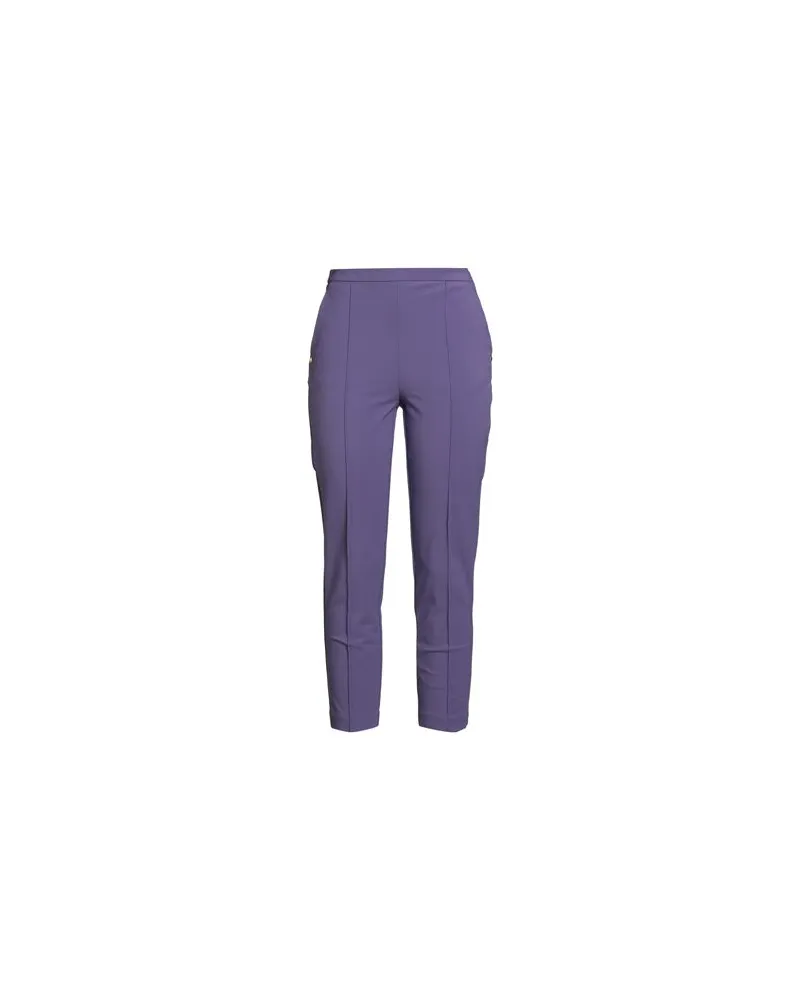 Elisabetta Franchi 5 ESSENTIALS - HOSEN & RÖCKE - Hosenauf YOOX.COM Violett