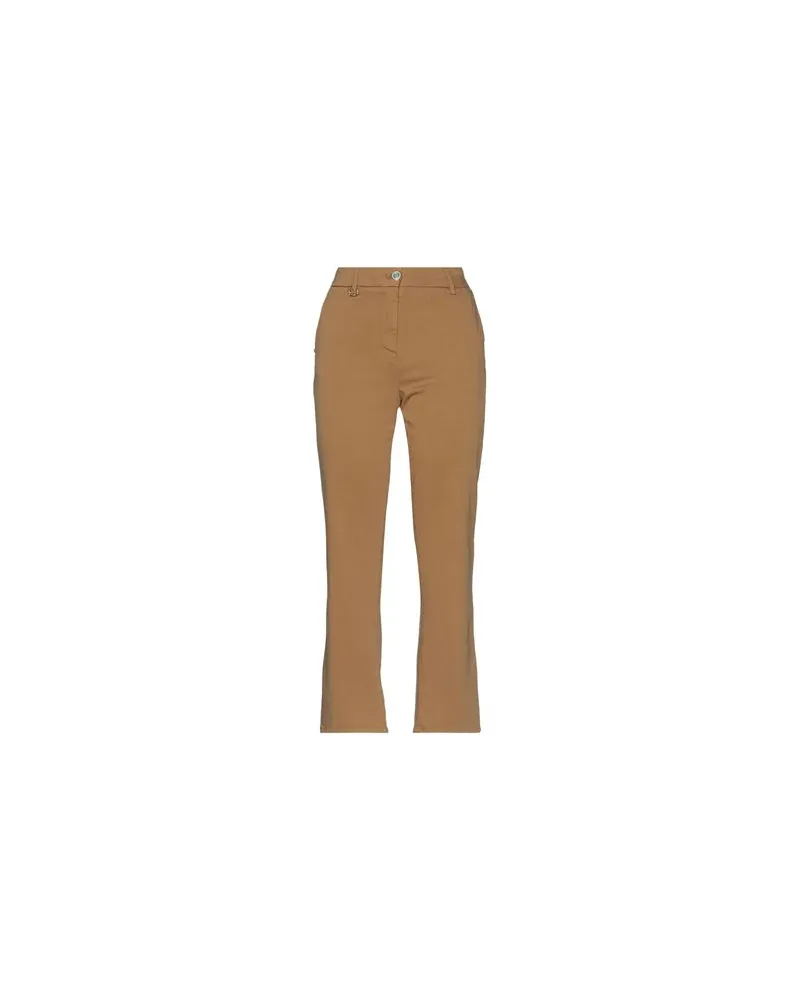 PLAN C HOSEN & RÖCKE - Hosenauf YOOX.COM Khaki