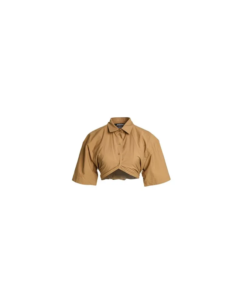 Jacquemus TOPS - Hemdenauf YOOX.COM Kamel