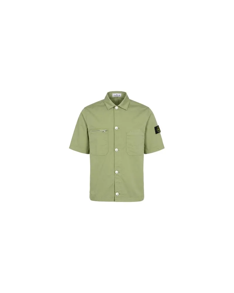 Stone Island TOPS - Hemdenauf YOOX.COM Militärgrün