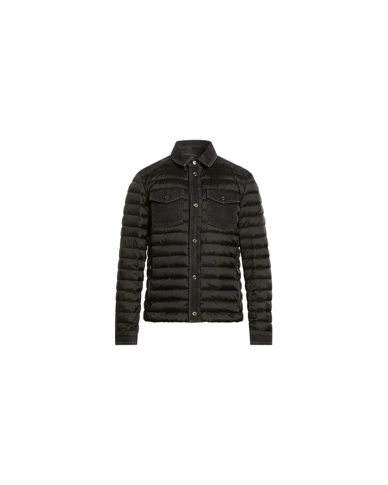 MOORER JACKEN & MÄNTEL - Pufferjacken & Daunenjackenauf YOOX.COM Schwarz