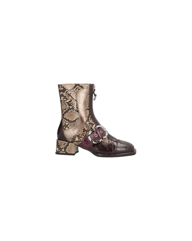 Noa Harmon SCHUHE - Stiefelettenauf YOOX.COM Bordeaux