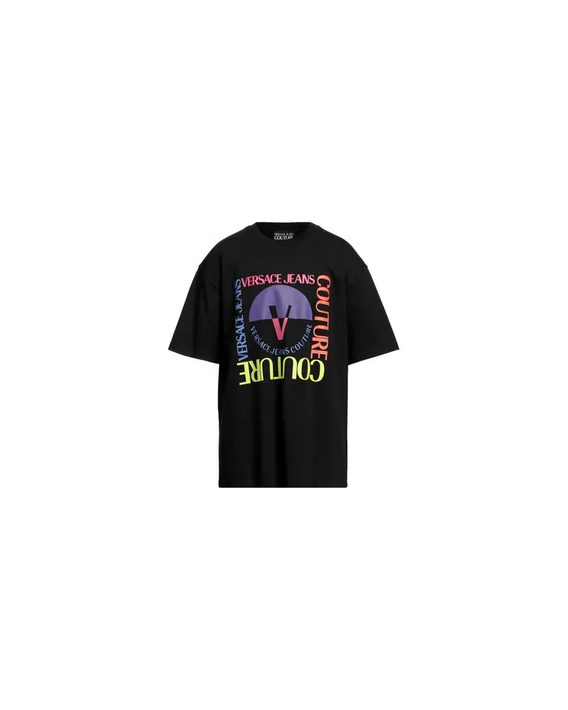Versace Jeans TOPS - T-shirtsauf YOOX.COM Schwarz