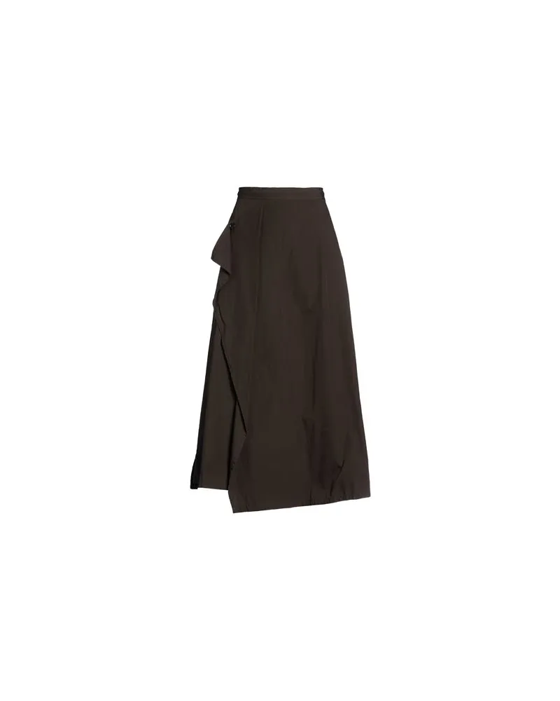 Yohji Yamamoto HOSEN & RÖCKE - Midi-Röckeauf YOOX.COM Dunkelbraun