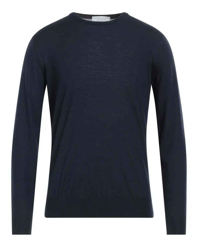 Filippo de Laurentiis Pullover Nachtblau