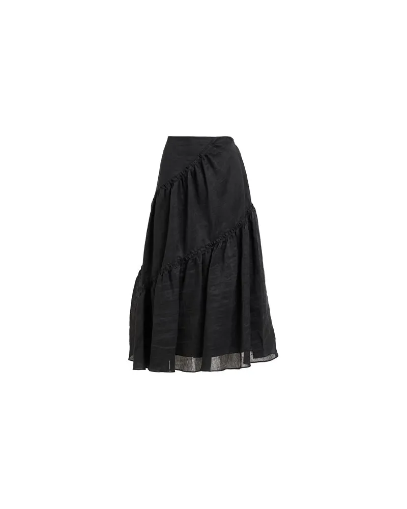 Sandro HOSEN & RÖCKE - Midi-Röckeauf YOOX.COM Schwarz