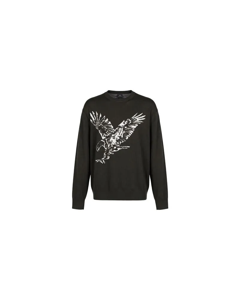 Armani Exchange STRICKWAREN - Pulloverauf YOOX.COM Militärgrün
