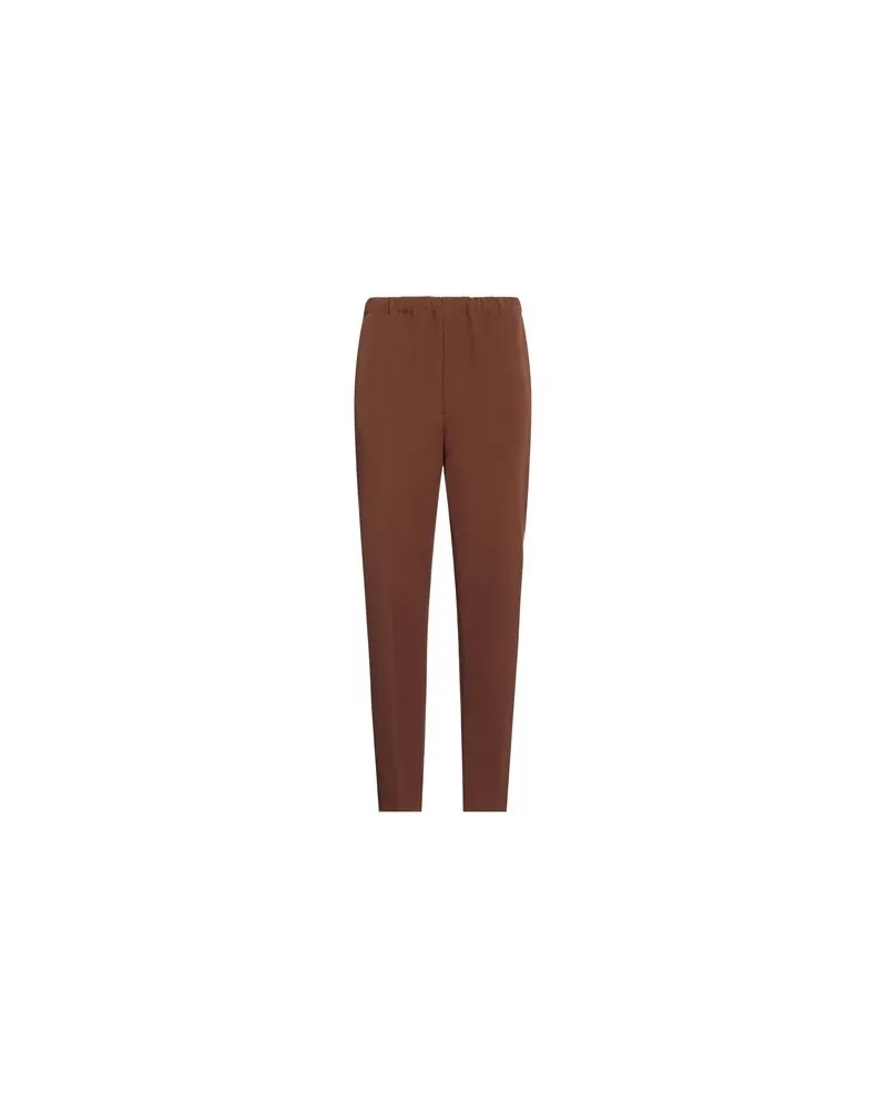Hevò HOSEN & RÖCKE - Hosenauf YOOX.COM Braun