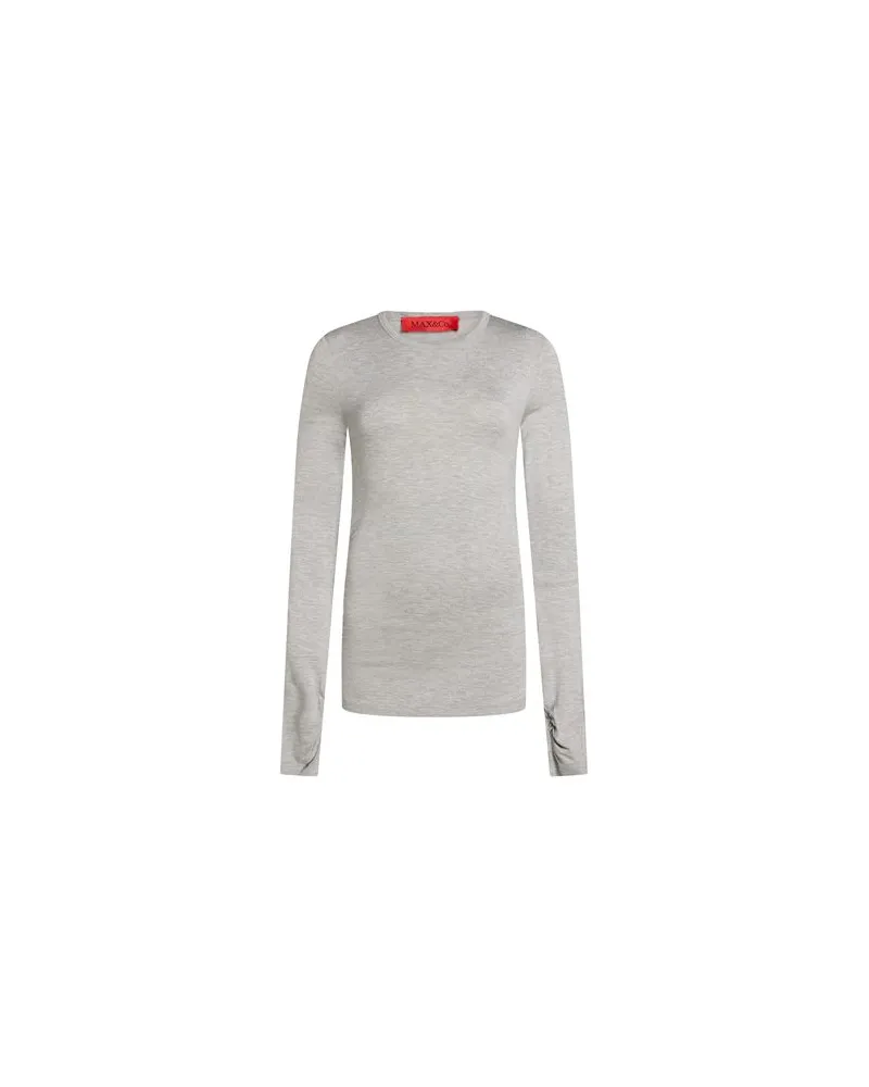 MAX&Co. TOPS - T-shirtsauf YOOX.COM Hellgrau