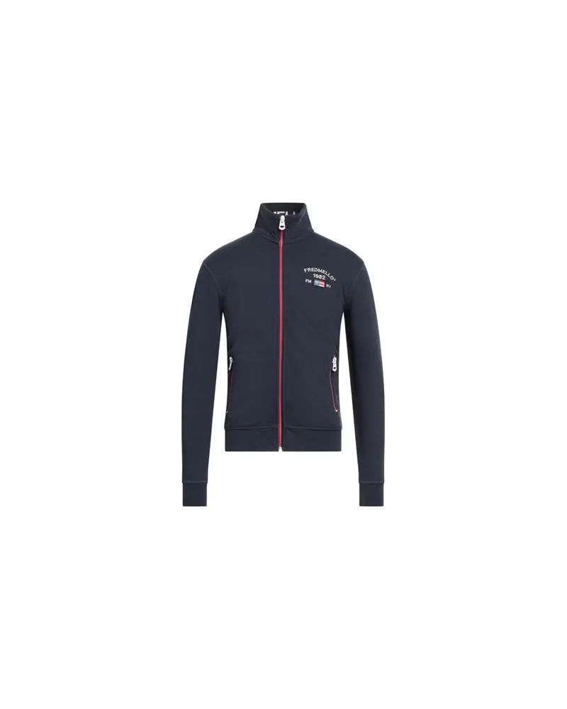 Fred Mello TOPS - Sweatshirtsauf YOOX.COM Nachtblau