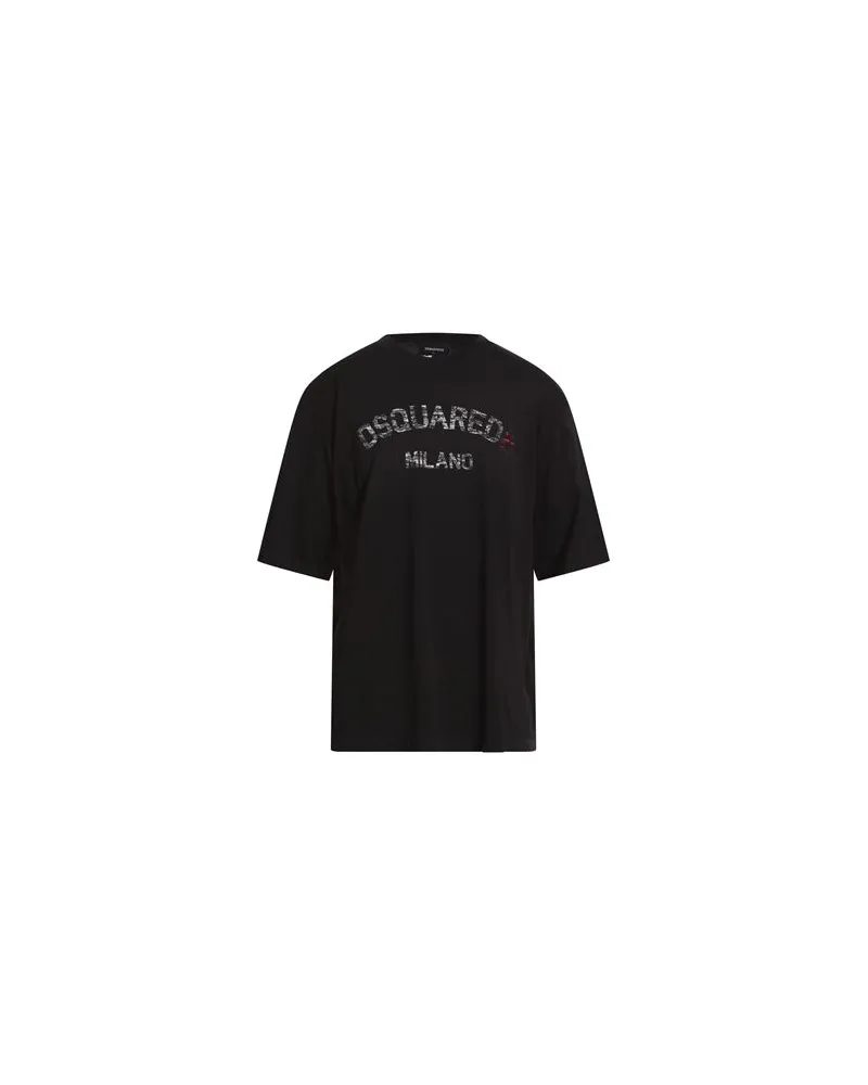 Dsquared2 TOPS - T-shirtsauf YOOX.COM Schwarz