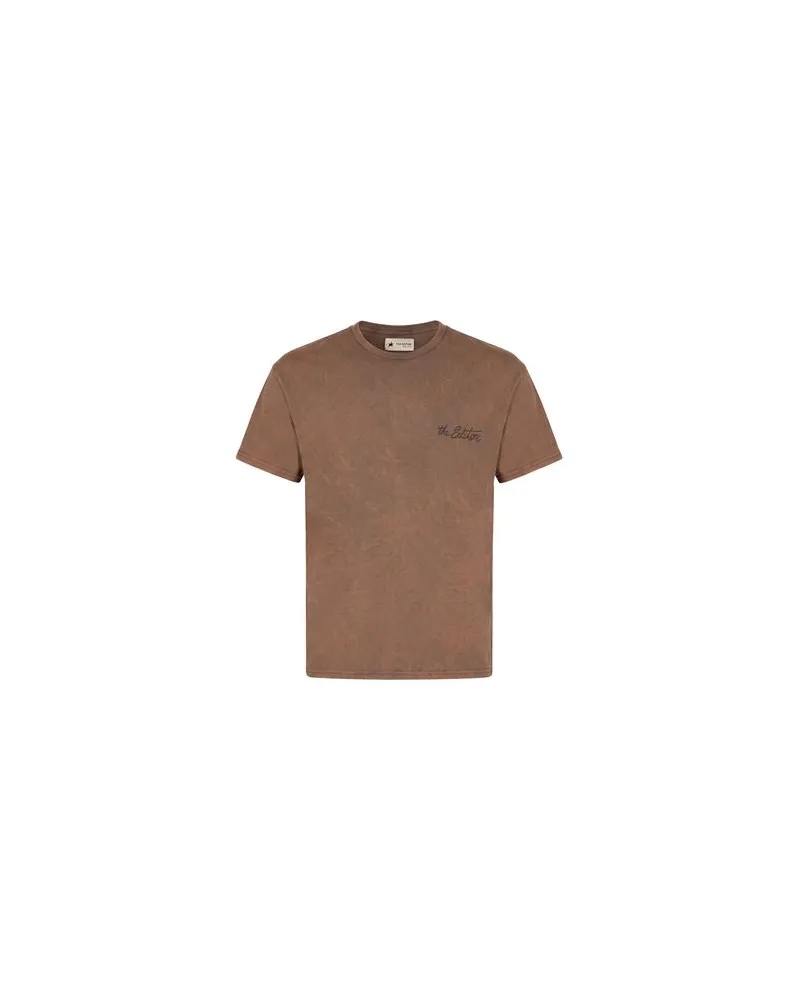 THE EDITOR TOPS - T-shirtsauf YOOX.COM Hellbraun