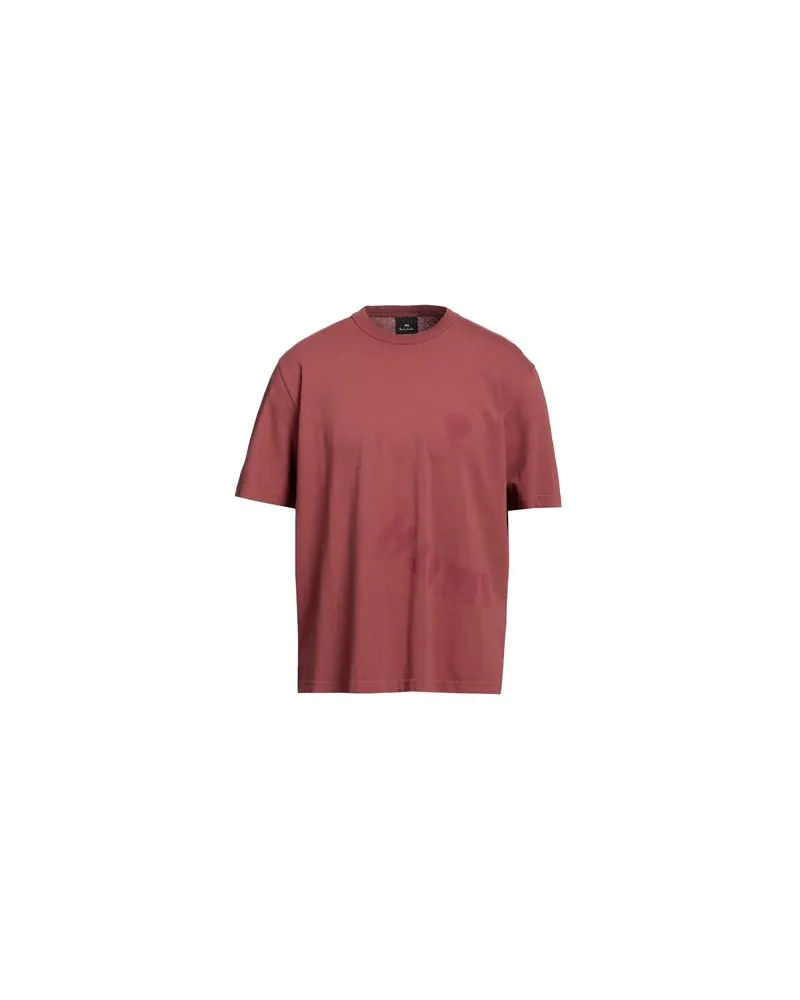 Paul Smith TOPS - T-shirtsauf YOOX.COM Ziegelrot