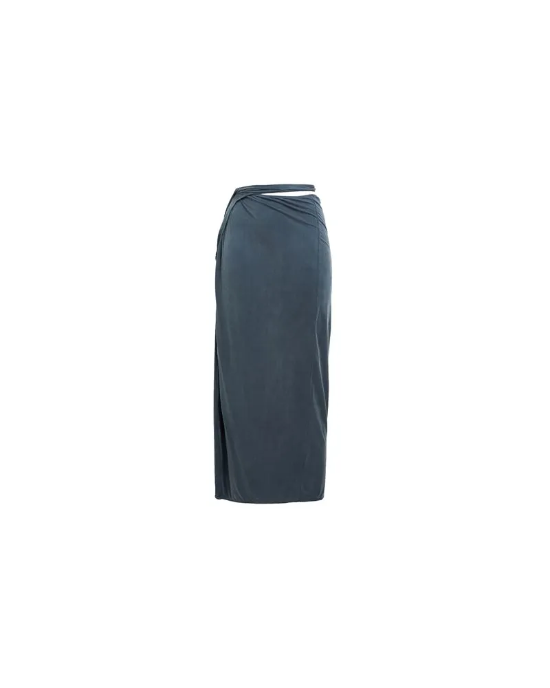 Jacquemus HOSEN & RÖCKE - Midi-Röckeauf YOOX.COM Taubenblau