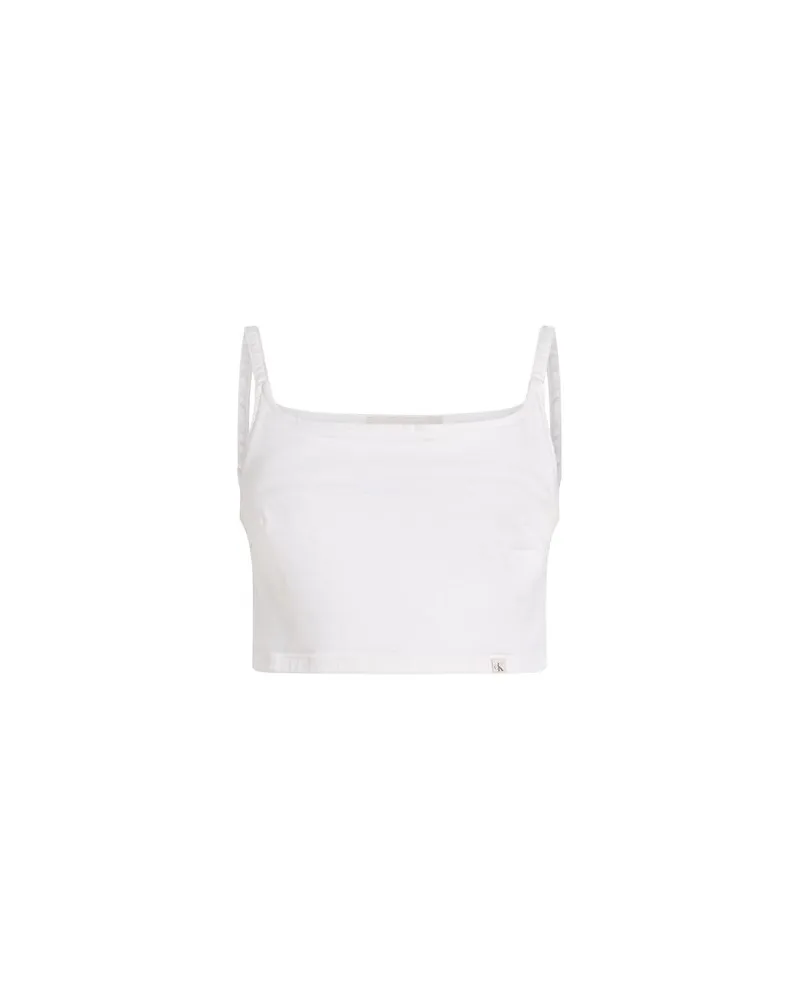 Calvin Klein TOPS - Topsauf YOOX.COM Weiß