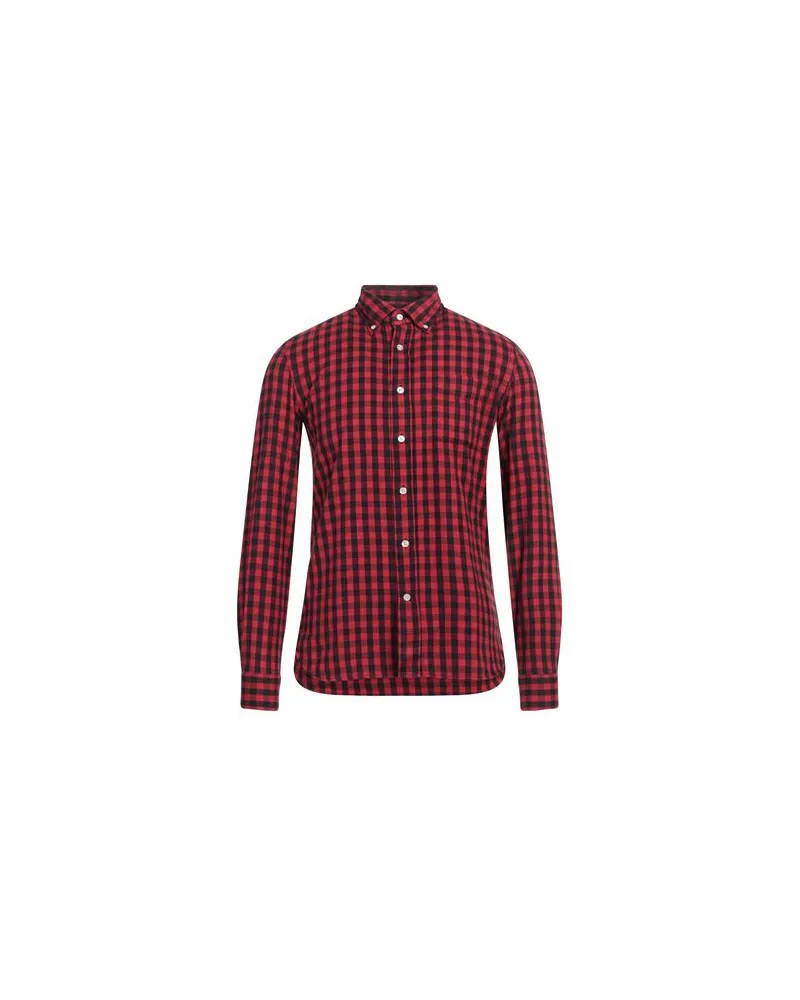Woolrich TOPS - Hemdenauf YOOX.COM Rot