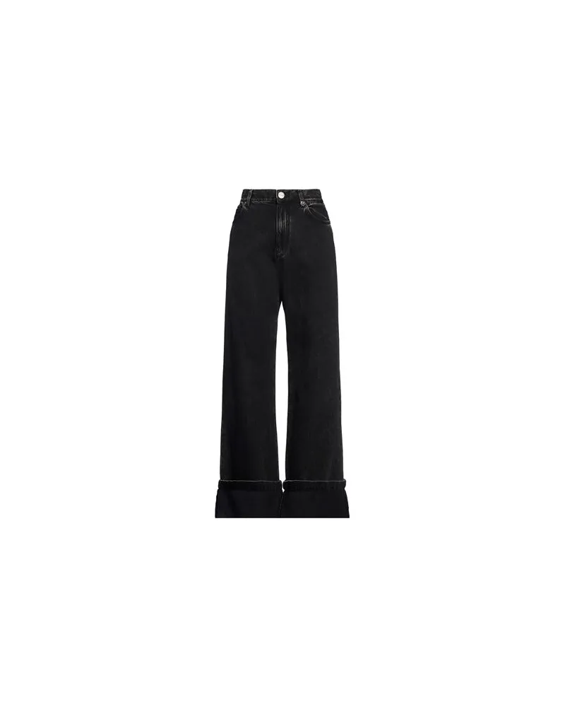 Pinko HOSEN & RÖCKE - Jeanshosenauf YOOX.COM Schwarz