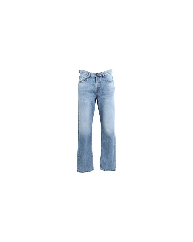 Diesel 2020 D-VIKER 09C15 STRAIGHT JEANS  - HOSEN & RÖCKE - Jeanshosenauf YOOX.COM Blau