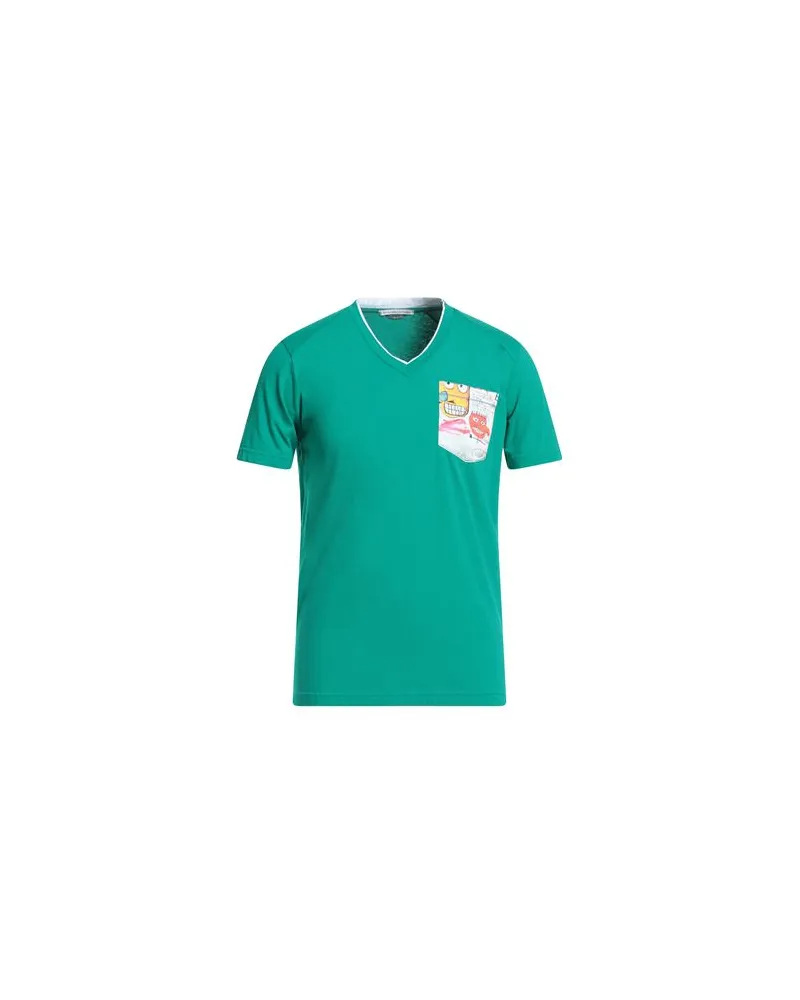 Daniele Alessandrini TOPS - T-shirtsauf YOOX.COM Grün