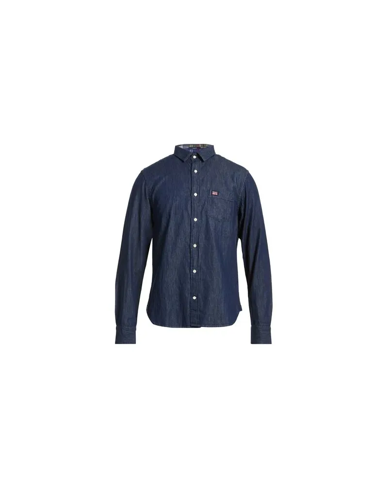 Gant TOPS - Jeanshemdenauf YOOX.COM Blau