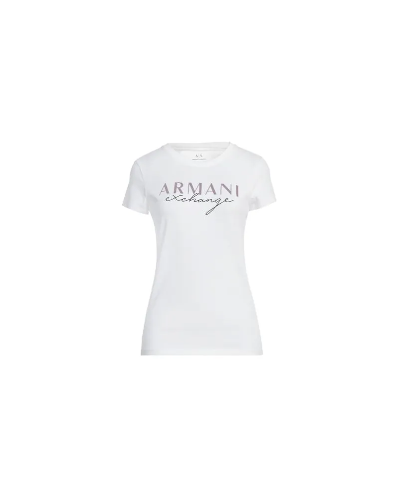 Armani Exchange TOPS - T-shirtsauf YOOX.COM Weiß