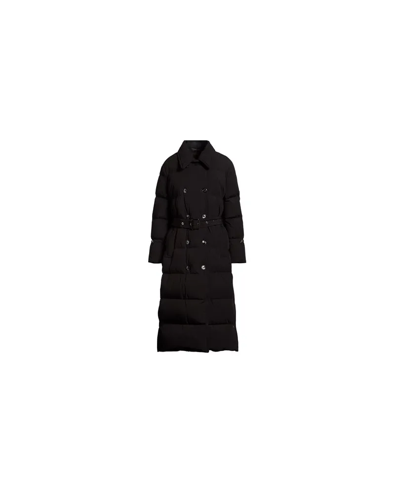 MOORER JACKEN & MÄNTEL - Pufferjacken & Daunenjackenauf YOOX.COM Schwarz