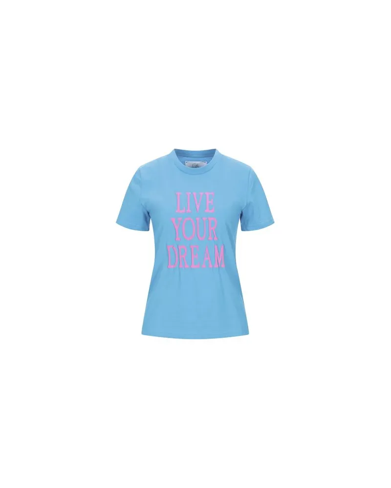 Alberta Ferretti TOPS - T-shirtsauf YOOX.COM Azurblau