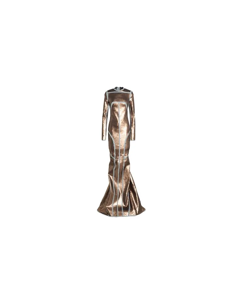 Rick Owens KLEIDER - Maxi-Kleiderauf YOOX.COM Bronze