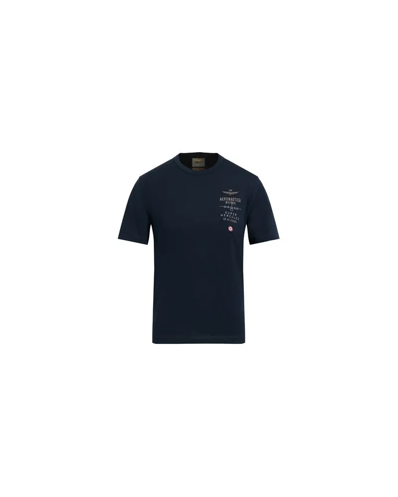 Aeronautica Militare TOPS - T-shirtsauf YOOX.COM Nachtblau