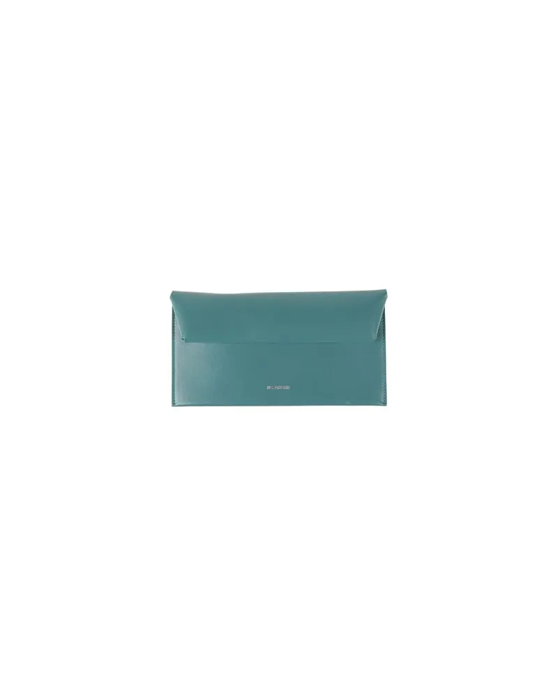Jil Sander Kleinlederwaren - Brieftaschenauf YOOX.COM Aquamarin