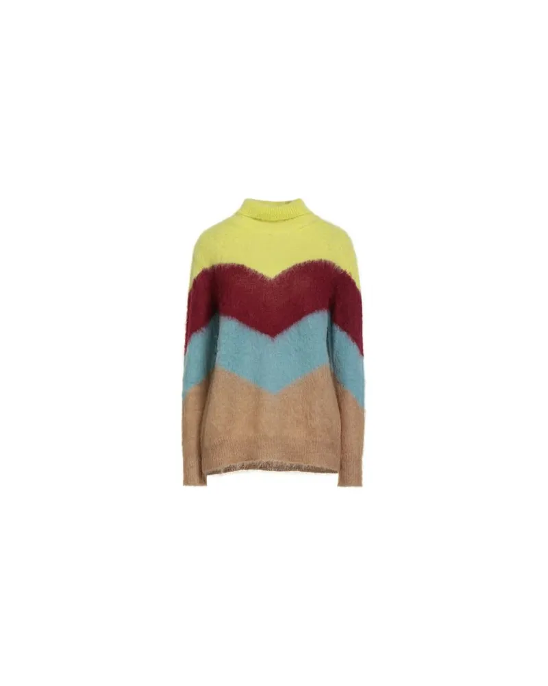Jucca STRICKWAREN - Rollkragenpulloverauf YOOX.COM Limettengrün