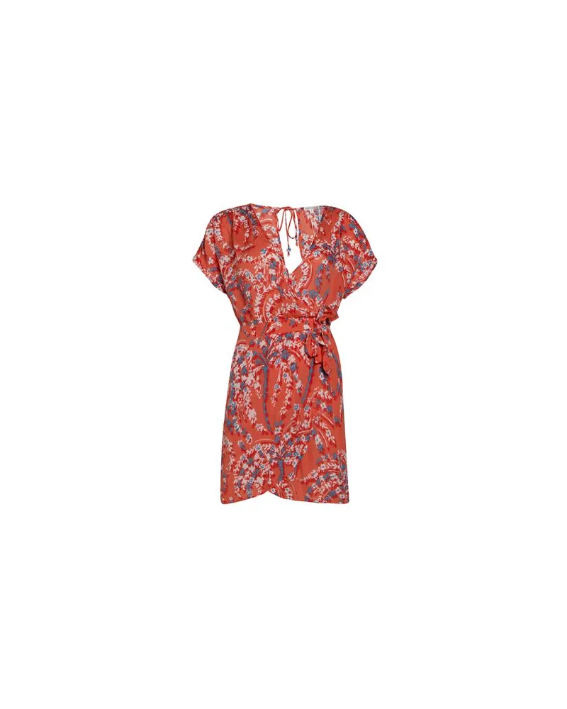 Poupette St Barth KLEIDER - Mini-Kleiderauf YOOX.COM Koralle