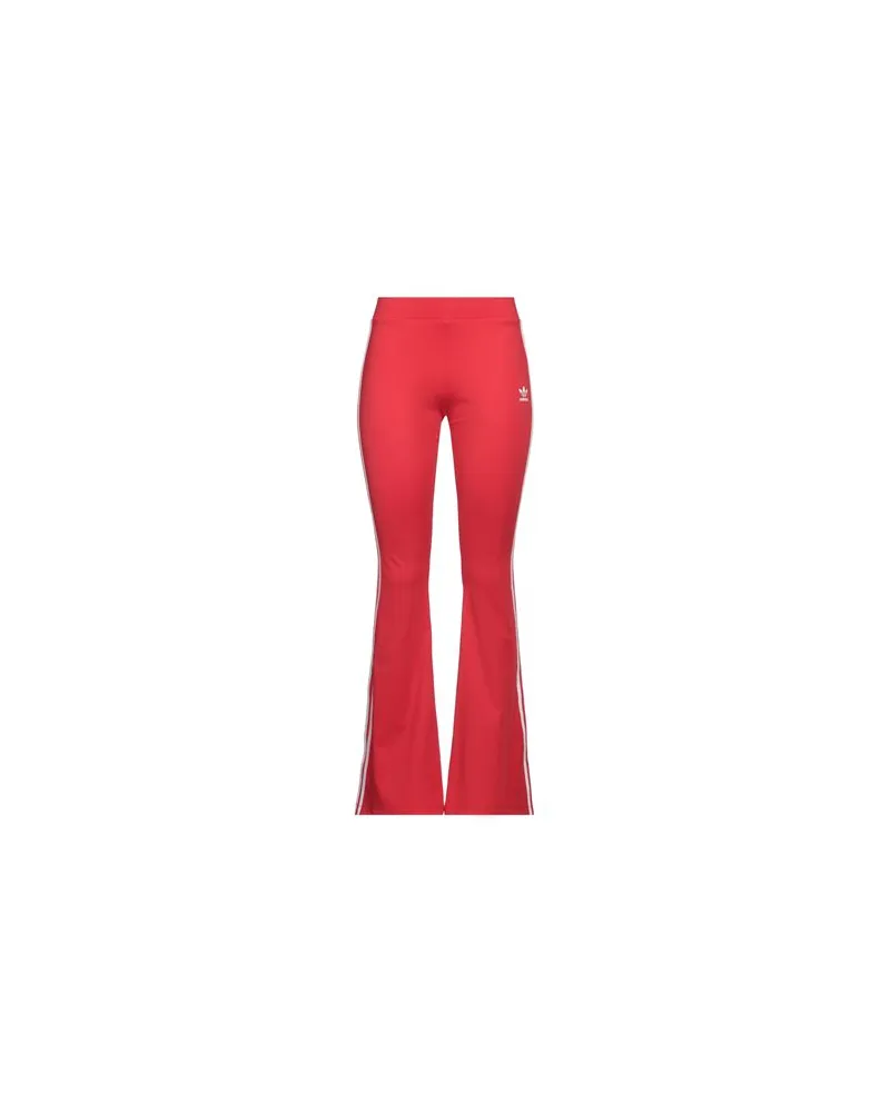 adidas HOSEN & RÖCKE - Leggingsauf YOOX.COM Rot
