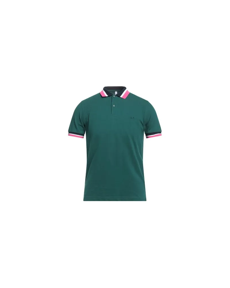 Sun68 TOPS - Poloshirtsauf YOOX.COM Dunkelgrün