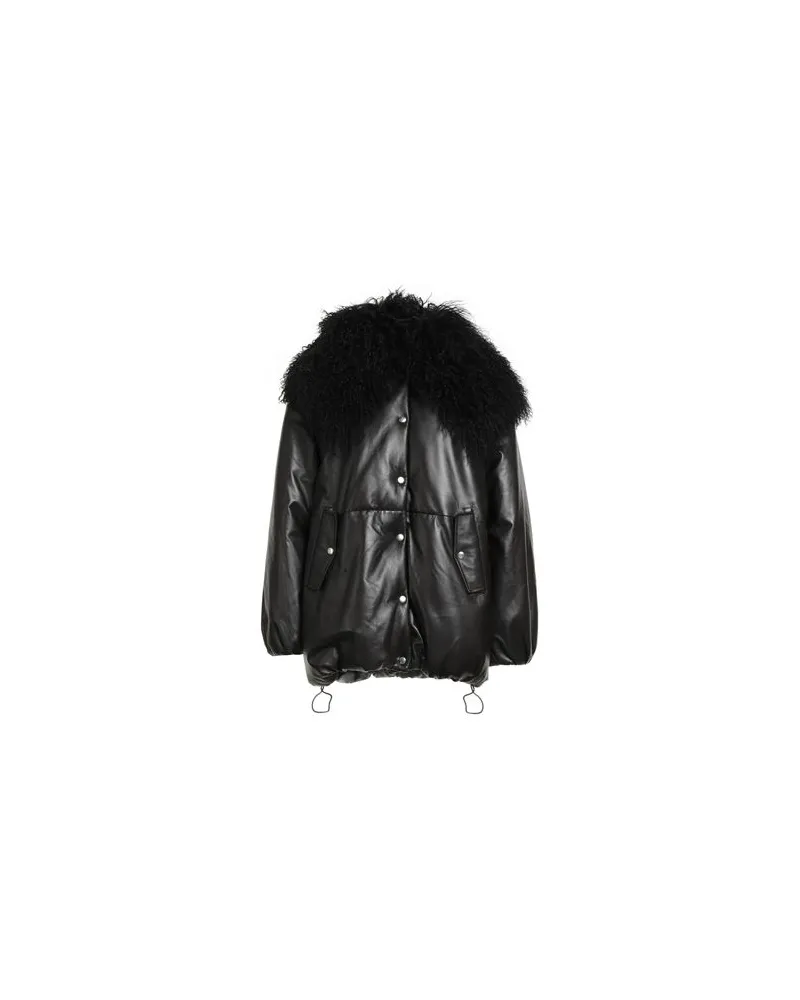 Common Leisure JACKEN & MÄNTEL - Mäntelauf YOOX.COM Schwarz